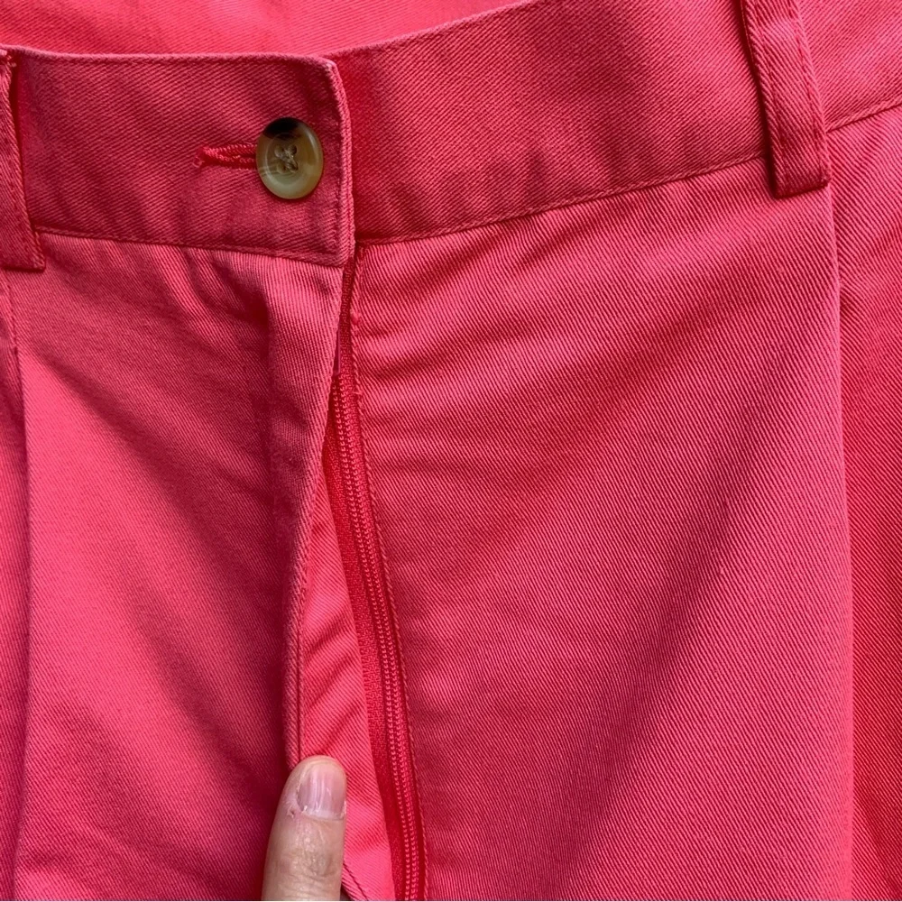 Vintage Nordstrom Town Square Barbiecore Barbie Pink Tailored Shorts Size Medium
